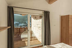 Balkon Zugang vom Schlafzimmer