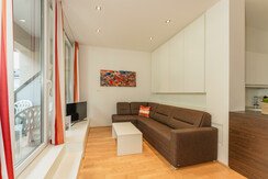 Top 4 bright living room with terrace