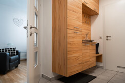 Anteroom with wardrobe