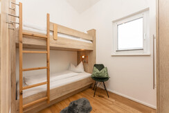 3rd bedroom with bunk bed