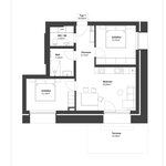 Foto van Appartement, bad, WC, 2 slaapkamers