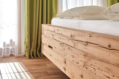 Gipfellust Bett Detail