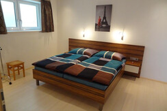 Schlafzimmer im WM Appartements