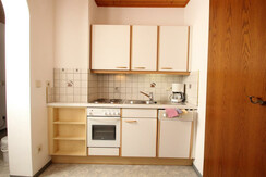 Wöhrerhof -  Ferienwohnung B (rosa) - Küche