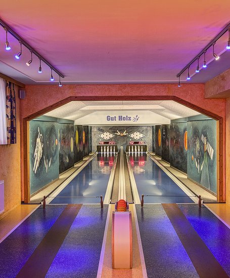 Bowling alley at the restaurant Brückenhof